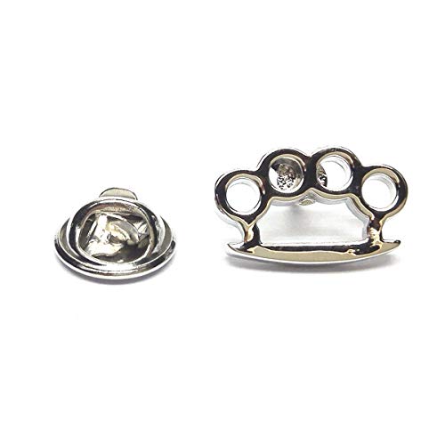 Gemelolandia | Pin de Solapa Puño Americano Plateado | Pines Originales y...