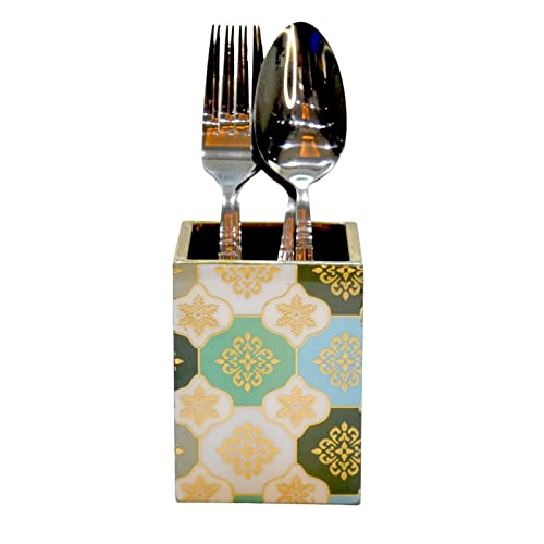 Handcrafted Premium Finish Imperial Line One Rack Cutlery Stand Dinning Essentials