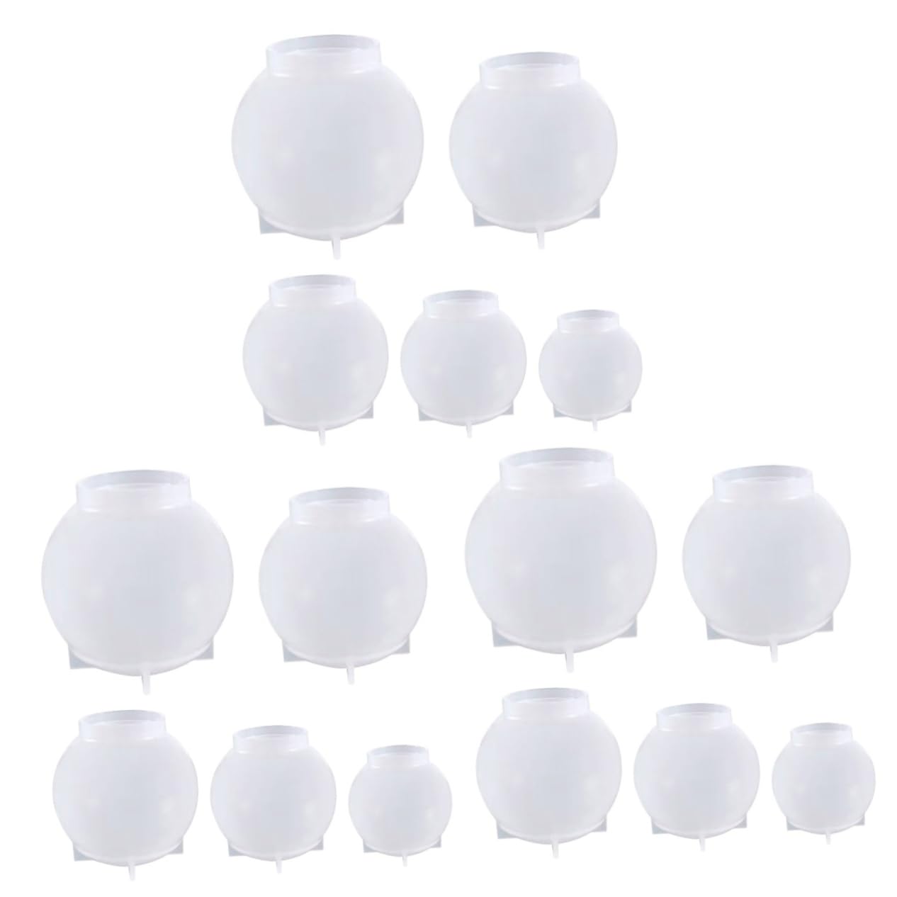 Veemoon 15piezas Moldes De Para Forma De Esfera Para Manualidades y Personalizados
