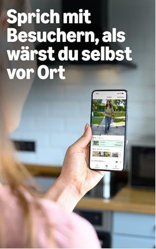 Blink Videotürklingel 2K+ (festverdrahtet, neueste Gen.) | Kopf-bis-Fuß-Aufnahme in 2K | Konstante Stromversorgung | Optimiertes Audio… – Ansicht 5