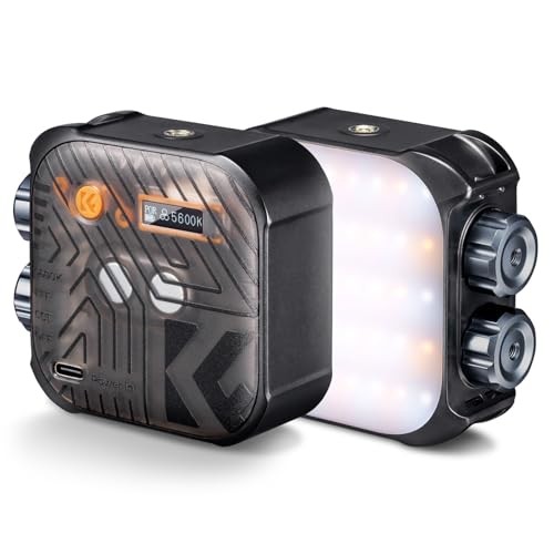 Mini luz de video portátil CRI96+ que elimina sombras en fotografía en vivo
