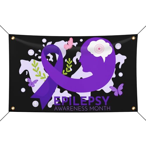 EPOLEPSY AWARENESS MONTH Banner For College Dorm
