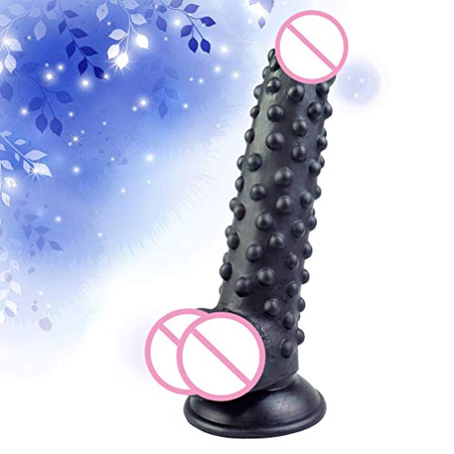 ARTIBETTER Longo Didlo Brinquedo Cavalo Iniciantes Casais Prazer Massageador Varas Preto