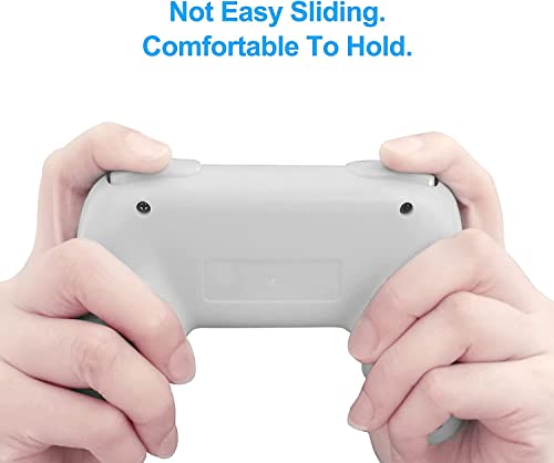 Image of Gamepad Joystick Case for Nintendo Switch OLED Games v1 /v2 More Comfortable Joy-Con Controller Grips For Nintendo Switch Games - White (TWIN PACK) (White)