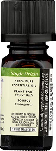 AURA CACIA Organic Clove Bud .25 fl oz (7,4 ml) Liquid