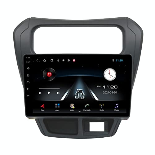 Bassoholic 9 Inches Advanced Car Radio Receiver Android System for Maruti Alto 800 with 2GB/32GB RAM & ROM, Gorilla Glass/Full HD Display/WiFi/GPS/Steering Wheel Connectivity and HD Parking Camera