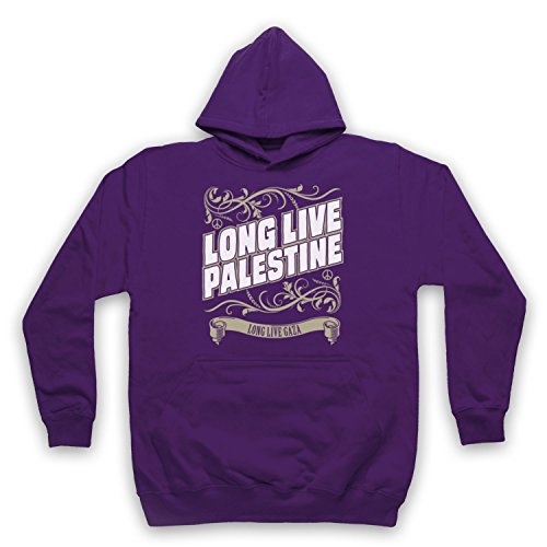 Sweat a capuche des adultes Long Live Gaza vêtement streetwear chaud