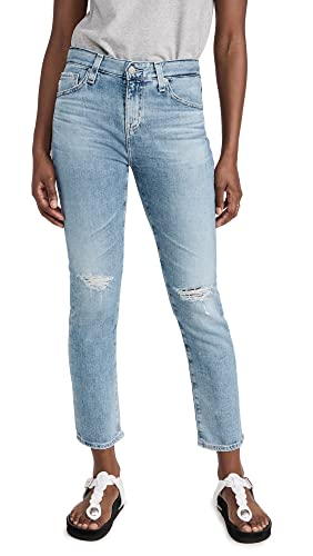 Jean femme AG Adriano Goldschmied EX-Boyfriend pantalon en denim bleu 32