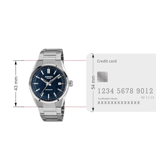 Image of Casio Edifice EFK-110D-2ADR Automatic Analog Blue Watch Men (ED702)