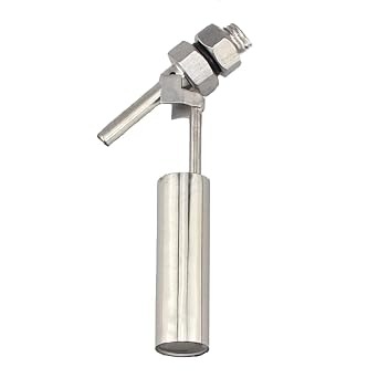 Water Level Sensor, 0-110V Stainless Steel Side Mount Float Switch Level Gauge for Fish Tank Pool, Water Tower M10