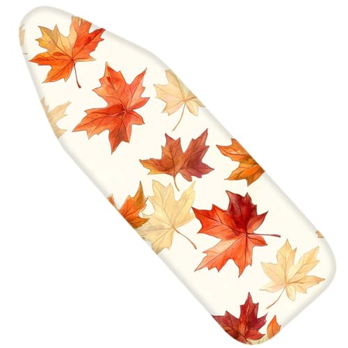 Image of Nuxovilar 15x54 Autumn Maple Leaf Ironing Board Cover