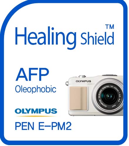 Healingshield �X�L���V�[���t���ی�t�B���� Oleophobic AFP Clear Film for OLYMPUS Camera Pen E-PM2 [2pcs]