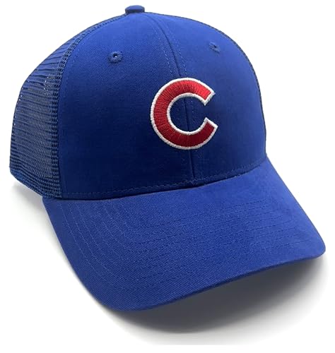 Gorra Trucker Deportiva Azul con Logo Bordado miniatura 1
