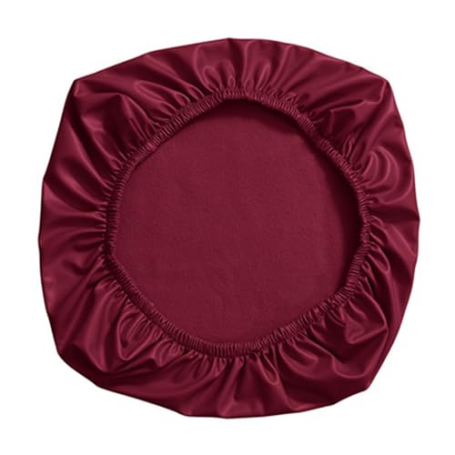 PINKTATA Waterproof Elastic Seat Cushion Cover PU Leather Office Computer Chair Protector Slip Resistant Removable Washable