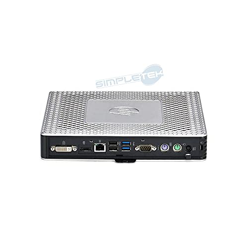 SIMPLETEK – Computer Desktop Thin Client T610 Slim | AMD G‑T56N 1.6 GHz | 4 GB DDR3 | SSD 120 GB | Windows 7 Embedded | RS232 | Gigabit LAN ( Ricondizionato
