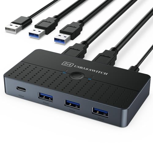 Commutateur de partage USB 3.0 pour ne plus débrancher vos câbles