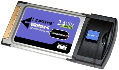 Cisco-Linksys WPC54GR Wireless-G Notebook Adapter with Rangebooster