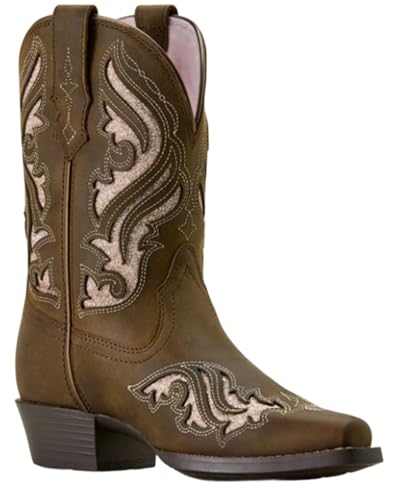 ARIAT Unisex Youth Fashion Bliss D Toe Western Boot