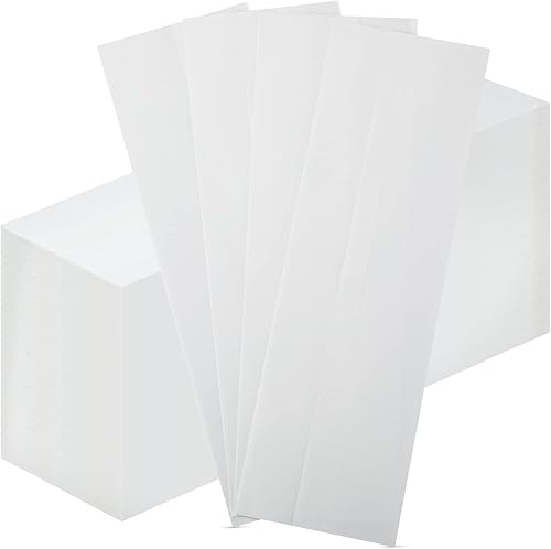 2000 bolsas de cubiertos de papel kraft blanco, bolsas de papel para galletas, fundas de utensilios de papel para panadería, barras de pretzel,