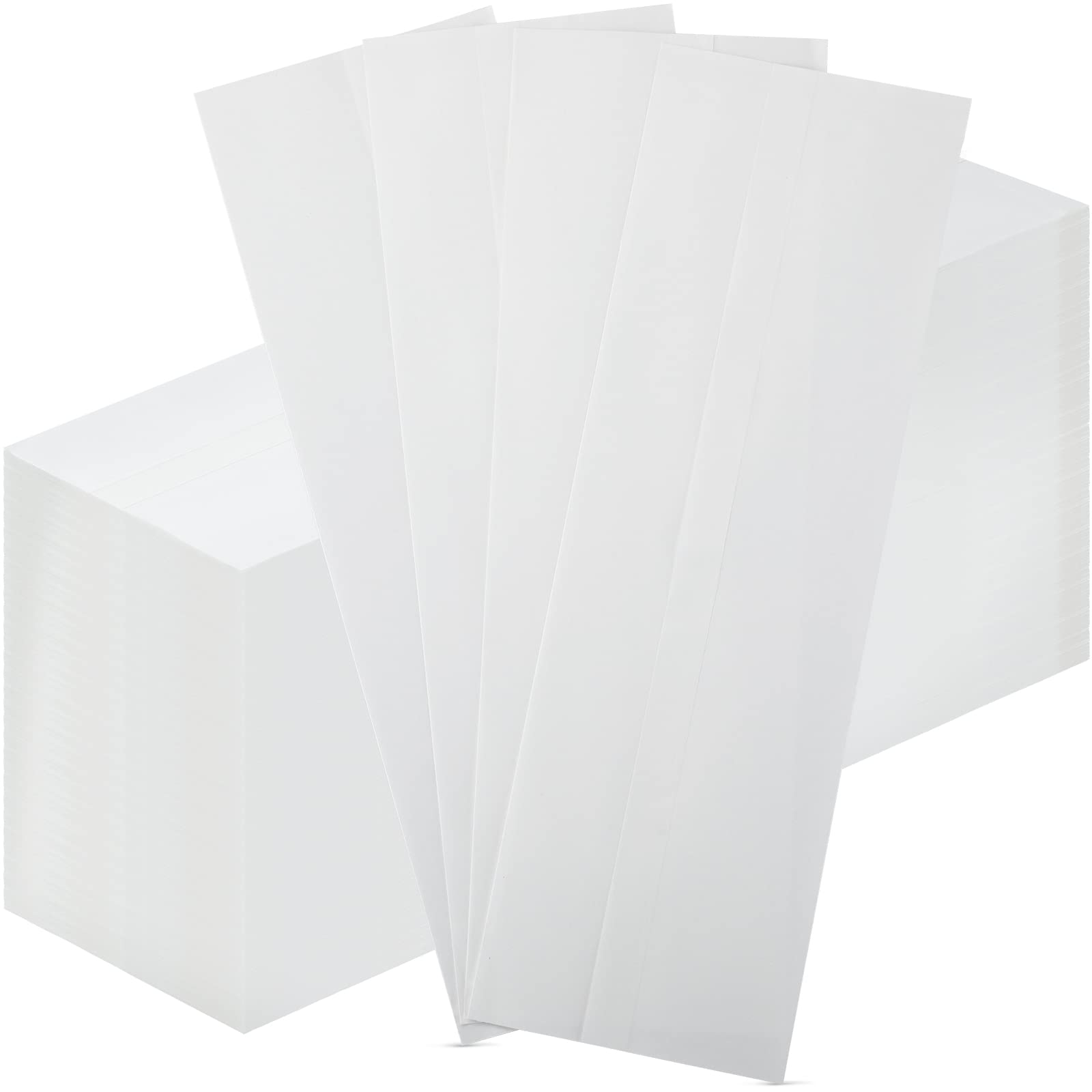 2000 Pcs Silverware Bags Churro Bags White Kraft Silverware Sleeves Paper Cookie Bags Silverware Sleeves Paper Utensil Sleeves for Bakery Treats Pretzel Rods Candy Cookies Kitchen, 3.1 x 9.8 Inch