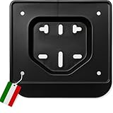 Porta Targa Universale Europeo per 50 CC GAMBC® - Porta targa Moto 50 - Portatarga motori...