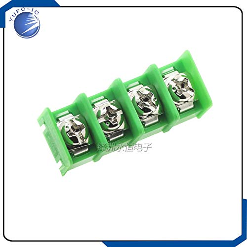 Davitu 10PCS/LOT KF7.62-2P/3P/4P Terminal 7.62-2PIN 3PIN 4 PIN 7.62MM KF spacing - (Color: 2Pin Green)
