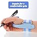 Tofficu Pencil Grasp Trainer Writing Posture Corrector for Kids Handwriting Wrist Support Adjustable Pen Holding Posture Corrector for School and Home Use