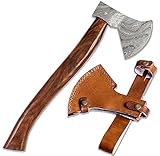 echte wikinger axt kaufen PALISANDER-STIEL - Unsere Camp-Axt hat einen stabilen Holzstiel, der mit Leinöl behandelt wurde. Das sorgt dafür, dass der Stiel gut aussieht, gut in der Hand liegt und vor Feuchtigkeit geschützt ist.