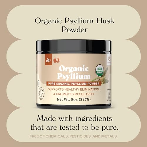 Organic Psyllium Husk Powder – Pure & Powerful Fiber Supplement (10oz) - Image 7