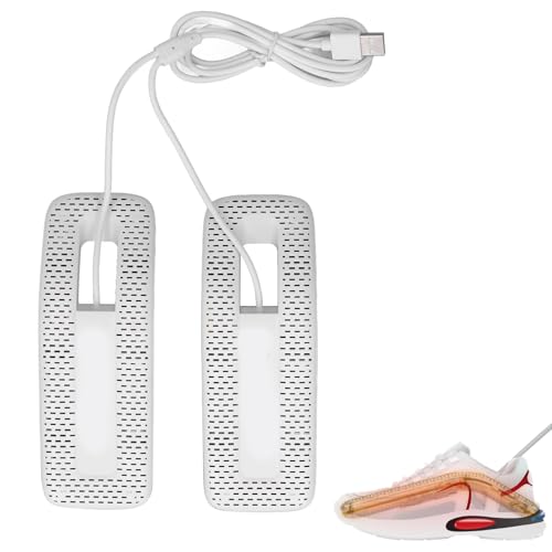 Hapivida Secador de Botas Eléctrico, Compacto y Portátil con Aromaterapia, Secado Rápido USB para Invierno y Días Lluviosos, Calentador de Zapatos y Botas para Viajes y Hogar