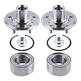 FEIDKS BR930558K Pair Front Wheel Bearing and Hub Assembly Compatible with Jeep Compass/Patriot 2007-2013, Dodge Caliber 2007-2012 5Lugs #3880A018 930-005