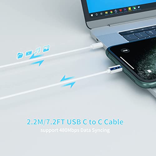 Mac Book Pro Charger -106W Usb C Fast Charger Compatible With Macbook Pro 13, 14, 15, 16 Inch, Macbook Air 13 Inch,Included Usb-C To Usb-C Charge Cable (7.2Ft/2.2M)… #TOP5