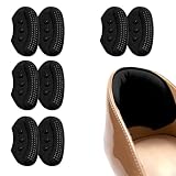 4-6 Pairs Heel Cushion,Heel Grip Shoes Too Big,Self-Adhesive Heel Cushion,Anti-Slip Heel Pads,Shoe Insoles for Ladies Liners Heel Blister Protectors for Women Men, Fit and Comfort (4 Pair style12)
