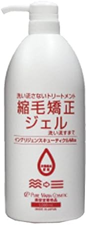 New プロが使いつづける実力派 縮毛矯正ジェル 1000ml 日本ケミコス ヘアジェル 通販 Amazon