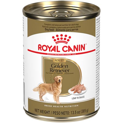 Royal Canin Golden Retriever Loaf in Sauce Canned Dog Food, 13.5 oz can (12-count)