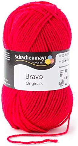 Schachenmayr Bravo, 50G neon Gelb Handknitting Yarns