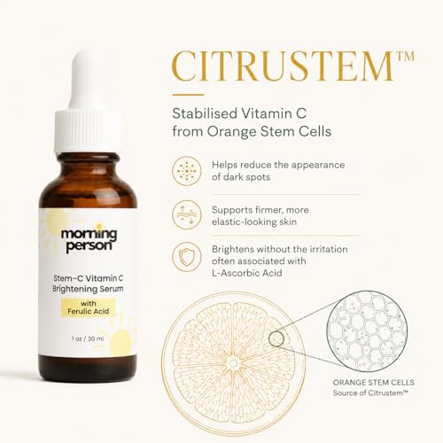 Image of Vitamin C Brightening Serum with Citrustem & Ferulic Acid | Morning Person