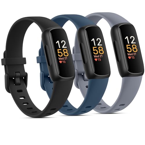 Fitbit Inspire 3 Silicone Bands (3 Pack)
