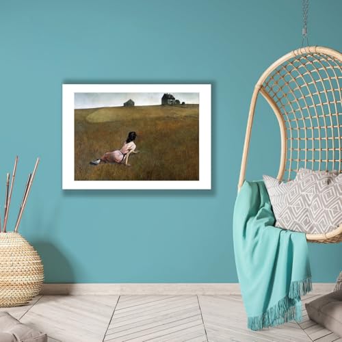 Impression d'art Andrew Wyeth sans reflet pour grand mur vide - 6