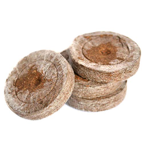 SUREH Seed Starter Peat Pellets Seeds Starting Soil Plugs Seedling Tray Nutrition Block for Garden Plants