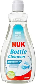 NUK Baby Bottle Cleanser | 500 ml | Ideal for Cleaning Baby Bottles, Teats & Accessories | Fragrance Free | pH Neutral | 100% Recycled Bottle