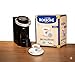 CAFFÈ BORBONE Bluemoon Macchina da Caffè a Cialde (Nero, Macchina + Cialda Blu)