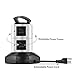 TNP Power Strip with USB Surge Protector - 6 AC Outlet + 4 USB Port Charger Charging Station Power Supply Adapter Multi Socket Plug Powerstrips Bar Stand Tower, Individual Switch, 6FT Extension Cord