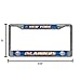 Rico Industries NHL Bling Chrome License Plate Frame with Glitter Accent, New York Islanders