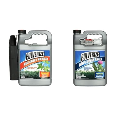 Pulverize 128oz Weed Killers: Brush, Vine & Grass Ready-to-Use, Clear, Pack of 2 Cover