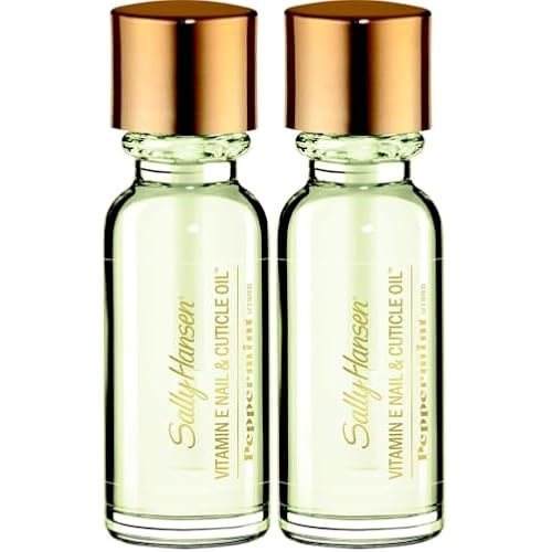 Sally Hansen Vitamin E Nail and Cuticle Oil | 0.45 Fl Oz | Pack of 2