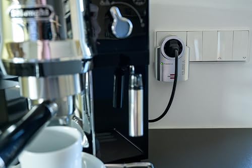 Brennenstuhl Primera-Line, priz adaptörü ile yüksek gerilim koruması için (adaptör yıldırım koruması olarak elektronik cihazlar) renk: Gümüş/siyah 1 Adapter Siyah, Gümüş 1506950 - Görsel 4