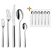 Produktbild WMF Flame Besteckset 6 Personen, 36 teilig 30 Teile mit Espressolöffel, Hohlheftmesser, Cromargan protect poliert, kratzbeständig, spülmaschinenfest