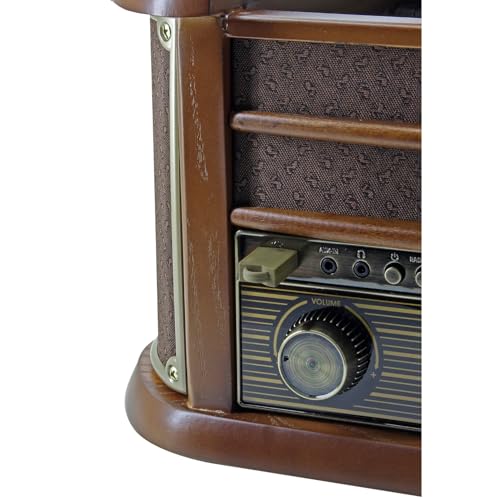 soundmaster NR560 platine USB chêne pour vos soirées vinyle - 4