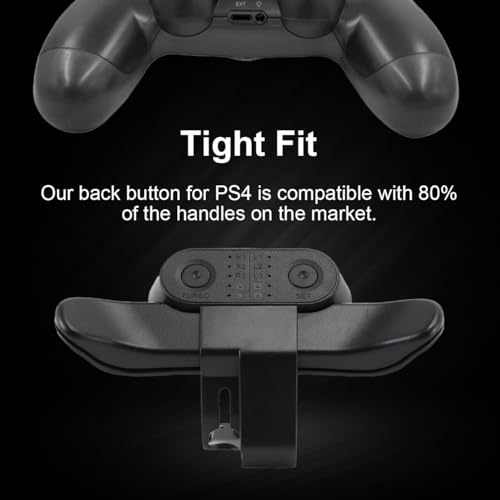 Elictech Controller Paddles Ps4 10 Key Mappings Ps4 Back Button Attachment For Ps4 Controller Plug And Play Support For Turbo Burst Function Memory Function Ergonomic thumb #2